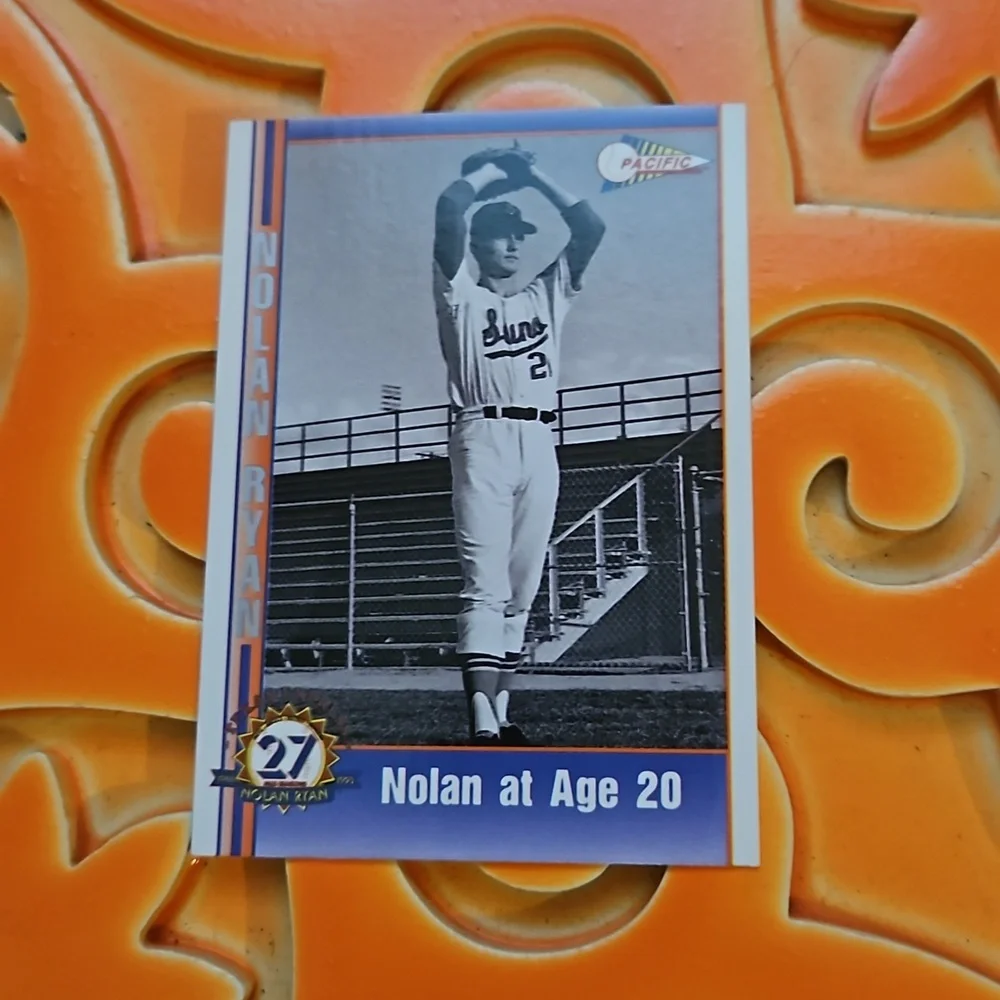 1993 Pacific Trading Cards Nolan Ryan #115